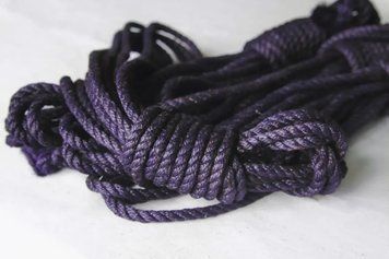 Веревка для Шибара MdB 8 м Jute Фиолетовая, d-8 мм (RD8VIOLET) 1598197513 фото