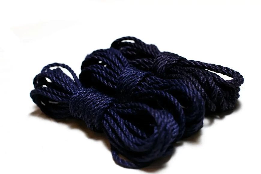 Мотузка для Шибари MdB 8 м Jute Темно-синя, d-6 мм (RD6VIOLET) 1598197518 фото