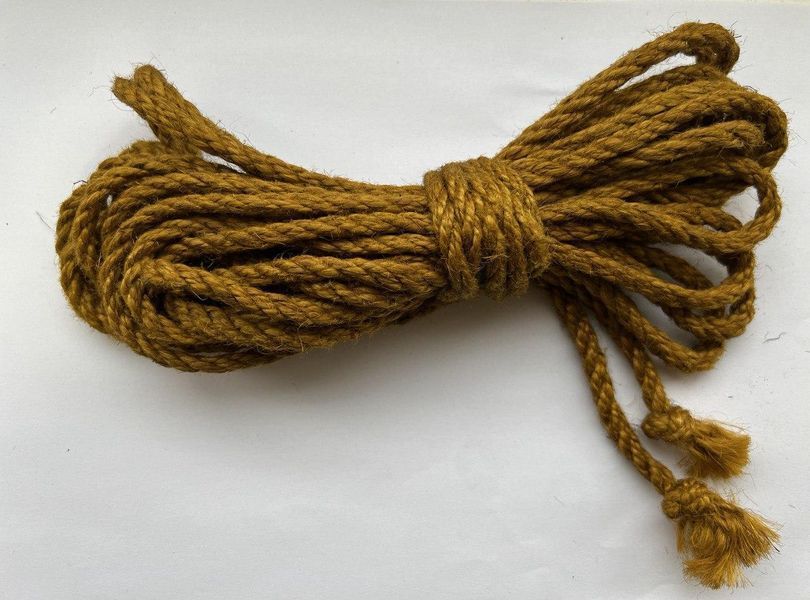 Мотузка для Шибари MdB 4 м Jute Золота, d-6 мм 1684046353 фото